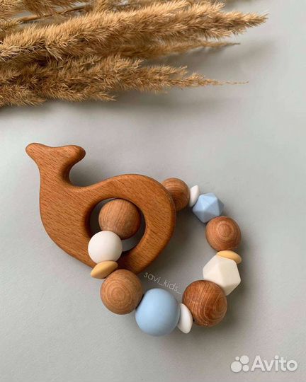 Силиконовые грызунки, прорезыватели на заказ