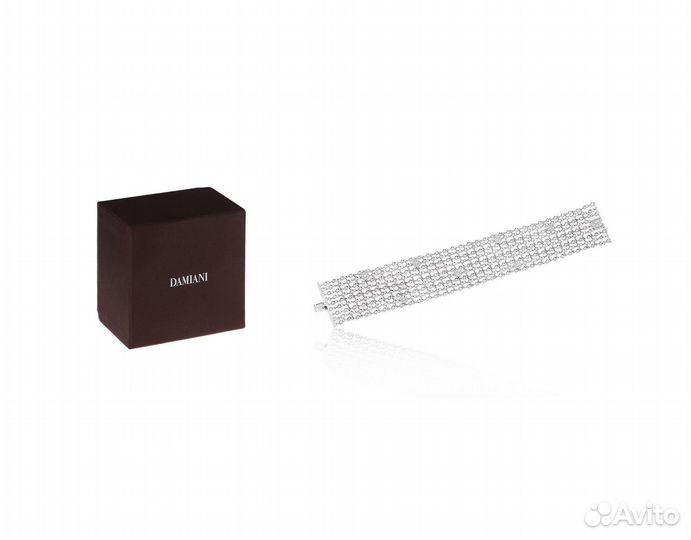 Золотой браслет с бриллиантами 4.41ct Damiani