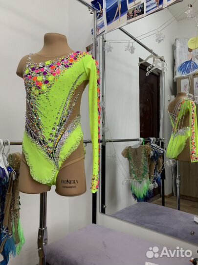 Купальник для художественной гимнастики бу