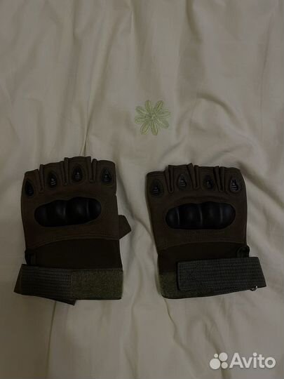 Перчатки тактические беспалые