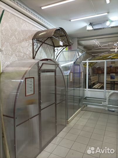 Теплица арочная поликарбонат
