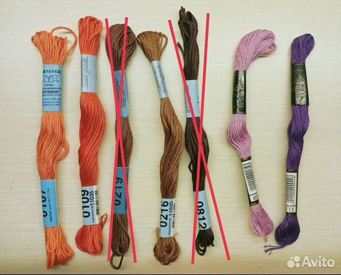 Набор для вышивания крестом+ мулине новые