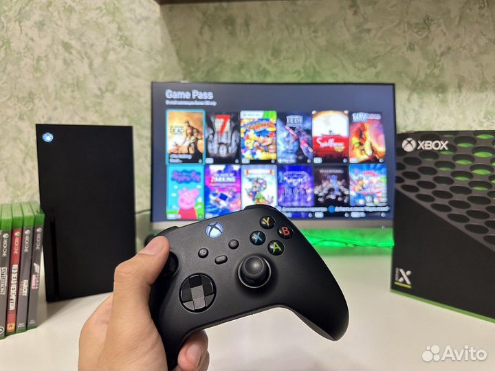 Xbox Series X +950 игр (без ошибок, доставка)