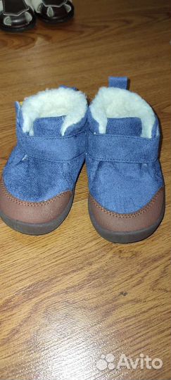Ботинки зимние на первый шаг 18 размер