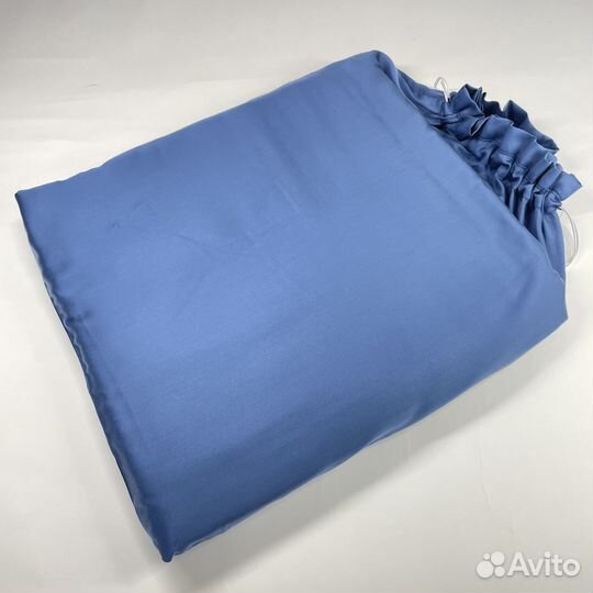 Постельное белье из тенселя, синий, все размеры