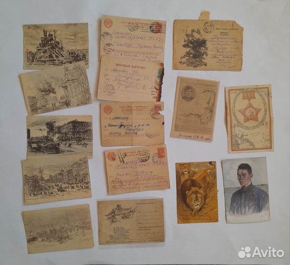 Старинные открытки,письма,документы