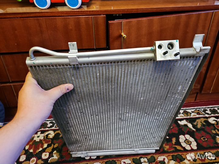 Радиатор кондиционера kia rio
