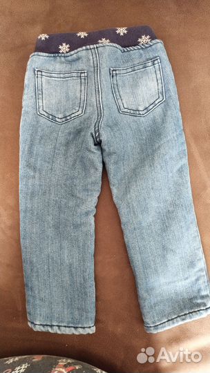 Джинсы на девочку 80