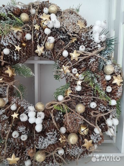 Венок рождественский. Новогодний