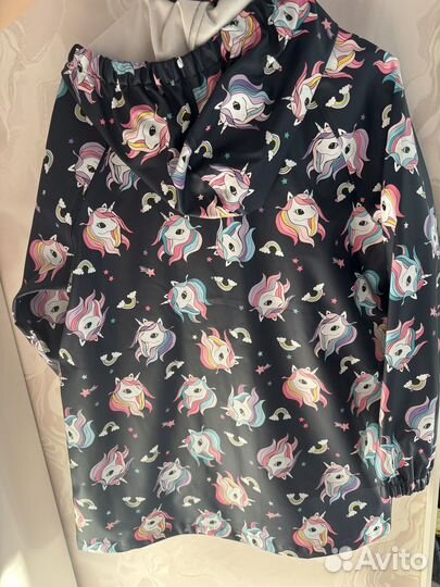 Осенняя Куртка дождевик H&m 134/140