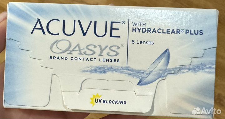 Линзы acuvue oasys