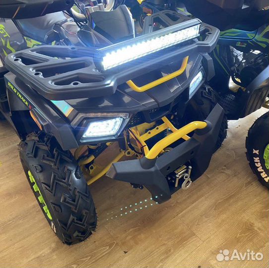 Квадроцикл motoland wild track 200 x winch