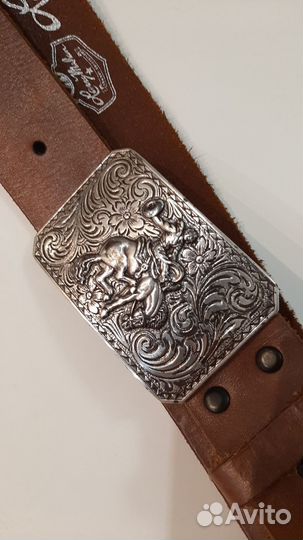 Ремень кожа, 36, XL, 52-54