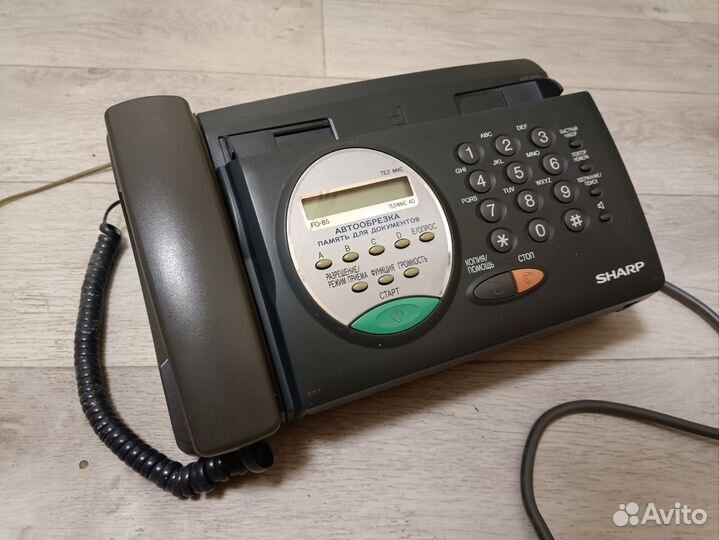 Факс sharp fo-85