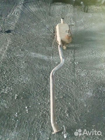 Глушитель третья часть Hyundai Santa Fe Classic