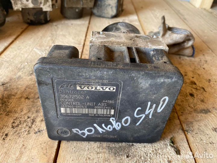 Блок abs Volvo s40