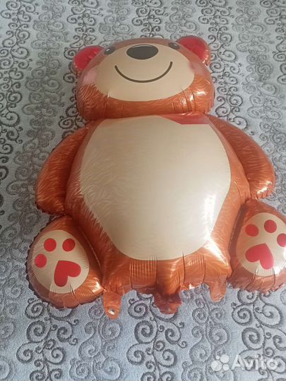 Медведь из фольги большой