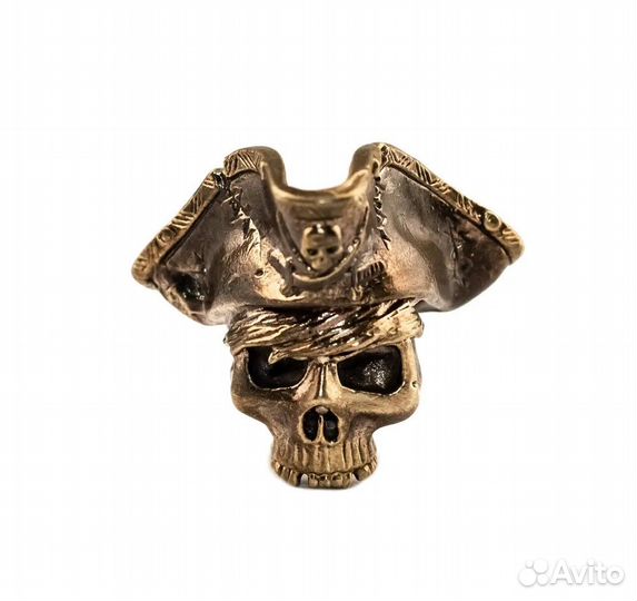 Бусина на Темляк Брелок Веселый Роджер Пират Череп