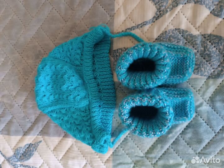 Вязаные вещи на кроху