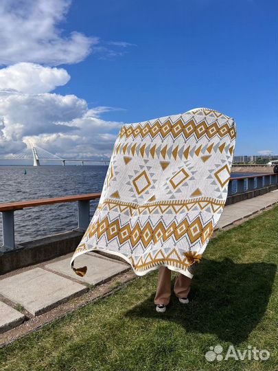 Плед 130х220 Турция хлопоквый