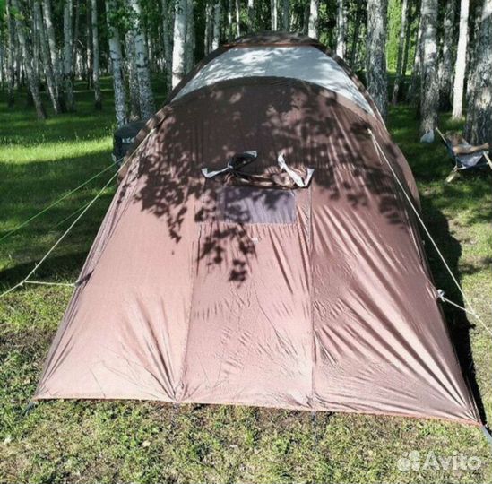 Новая 4-местная палатка Qutventure Twin Sky 4