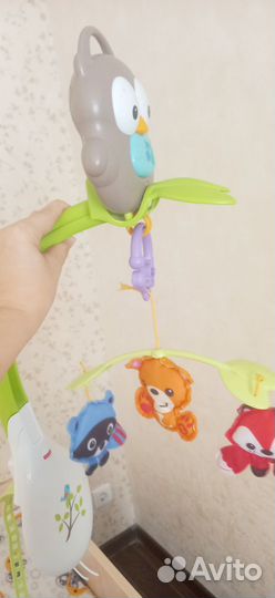Мобиль на кроватку fisher price