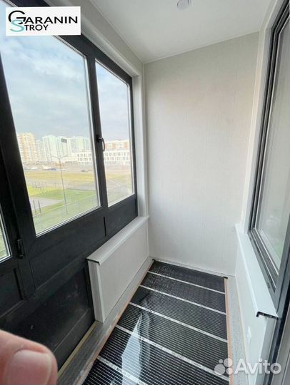 Остекление балконов в сталинке