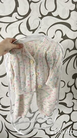 Вязаный костюм детский