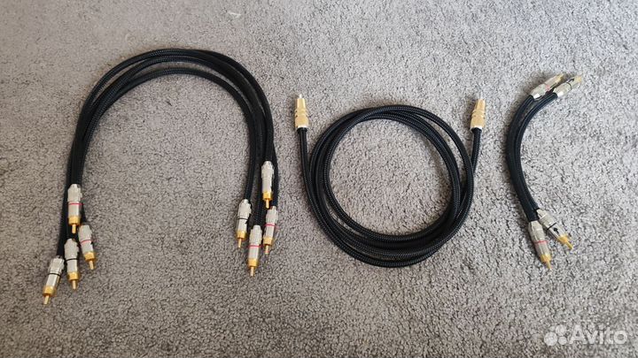 Межблочный кабель RCA для разводки процессора