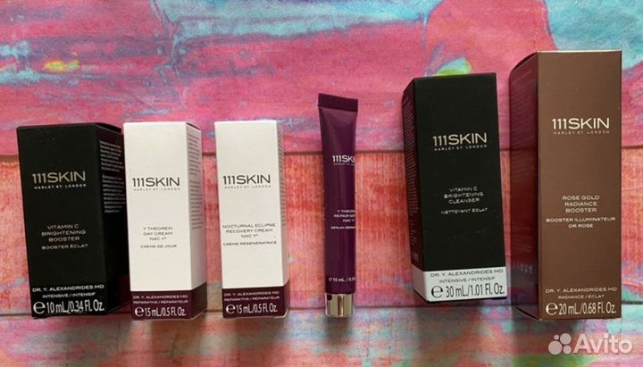 Крема бальзамы для губ и глаз 111skin
