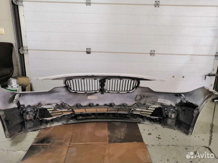 Передний бампер BMW F 30 дорест