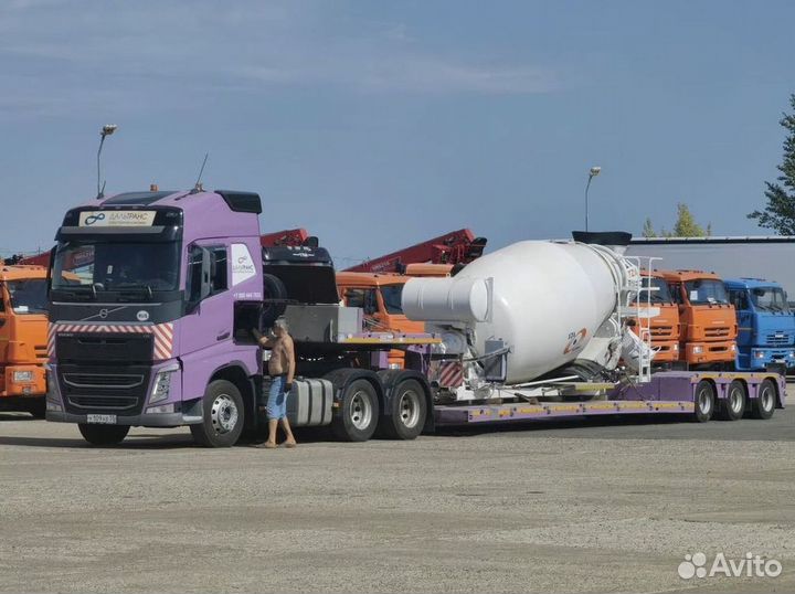 Установка миксера 6, 7, 8, 9, 10, 12 кубов