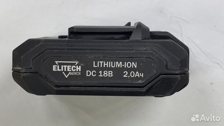 Аккумулятор elitech promo DC (21V) 18V 2,0A/h