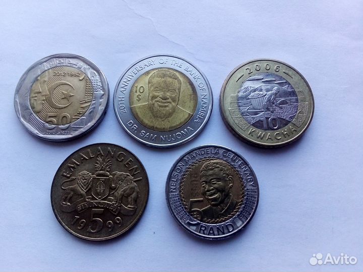 Монеты Африки