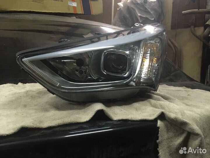 Фара левая hyundai santa fe DM (ix45)