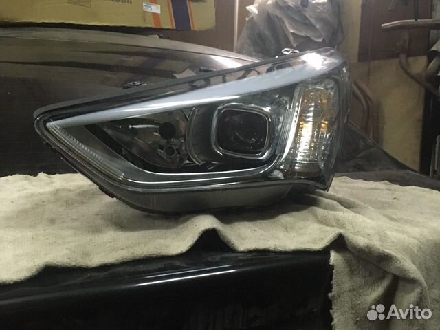 Фара левая hyundai santa fe DM (ix45)