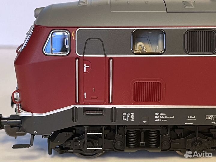 Модели железных дорог 1 87 BR V160 и BR 216