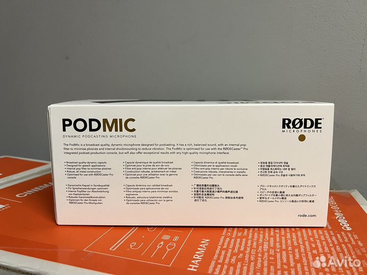 Rode PodMic Динамический микрофон