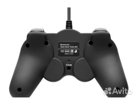 Геймпад Defender Game Racer turbo RS3 64251