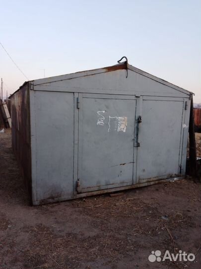 Металлический гараж на вывоз