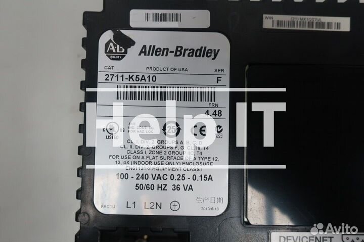 Панель оператора Allen Bradley 2711-K5A10