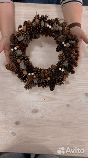 Новогодний рождественский венок