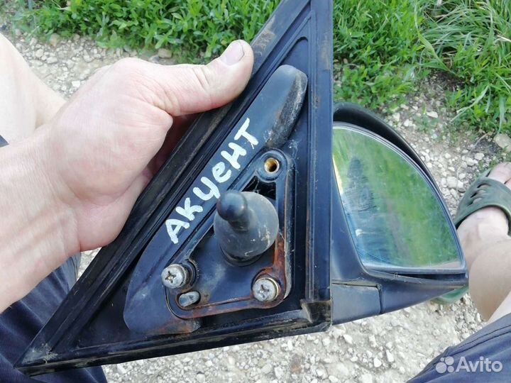 Зеркало правое Акцент не электро