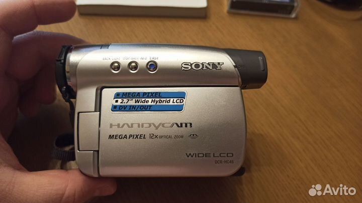 Sony handycam dcr hc46