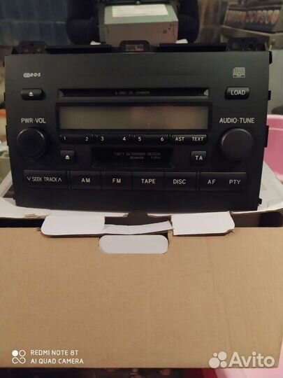 Штатная магнитола на прадо 120