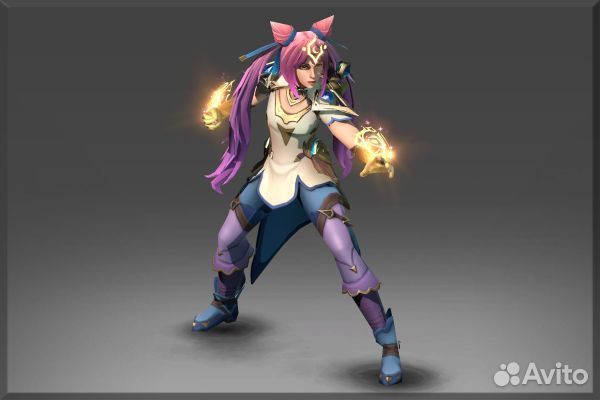 Скин на героя Marsi из игры Dota 2 (Brightfist)