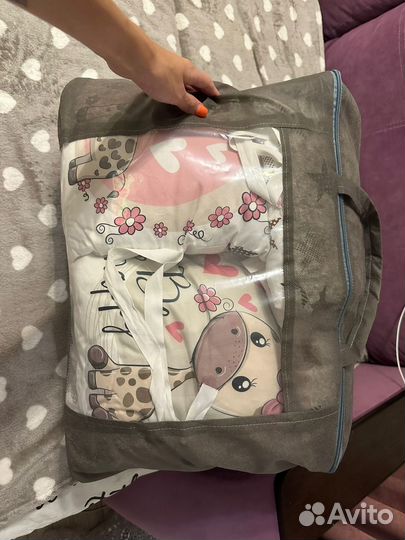 Бортики в детскую кроватку