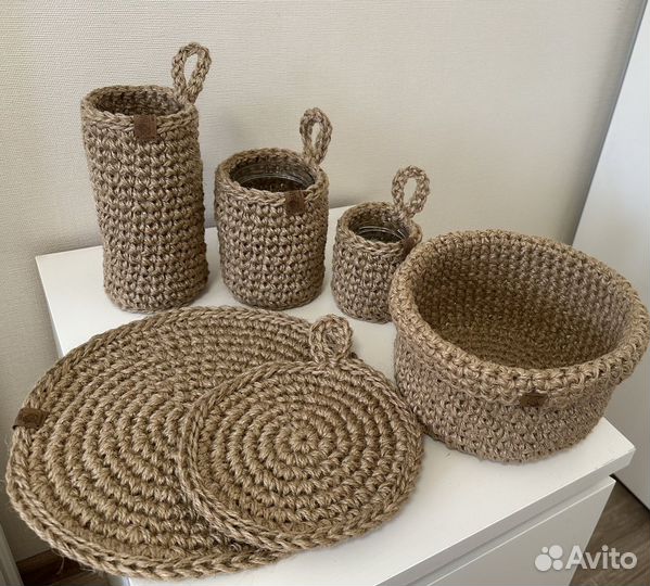 Набор для кухни из джута