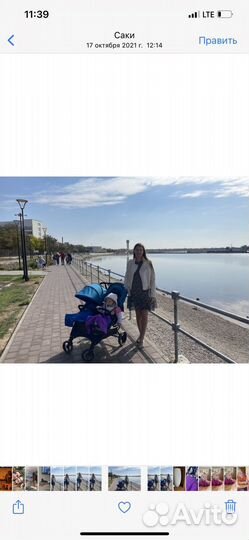Прогулочная коляска для двойни