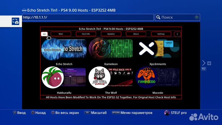 Ключ активации PS4 9.00 ESP32 KEY goldhen V2.4b13